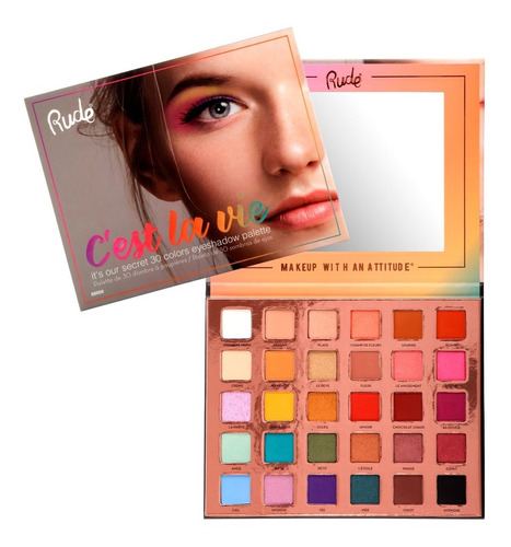 Paleta De Sombras C'est La Vie Rude Cos - g a $4330