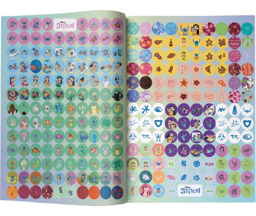 Livro Com Adesivos Stitch Com 500 Adesivos Culturama