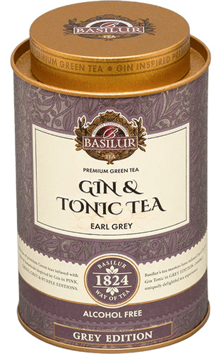 Té Negro Earl Grey Gin Tonic | 25 Pirámides Basilur