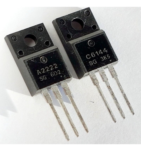 01 Par E09a7418a + 02 Par Transistores C6144 / A2222 Epson