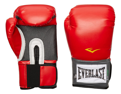 Everlast Pro Style Guantes De Entrenamiento  Rojo  16 Onzas 