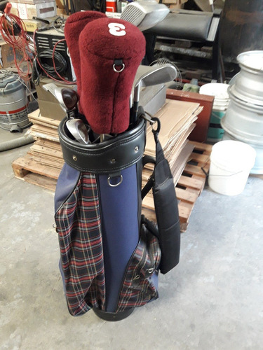 Bolso Y Palos De Golf