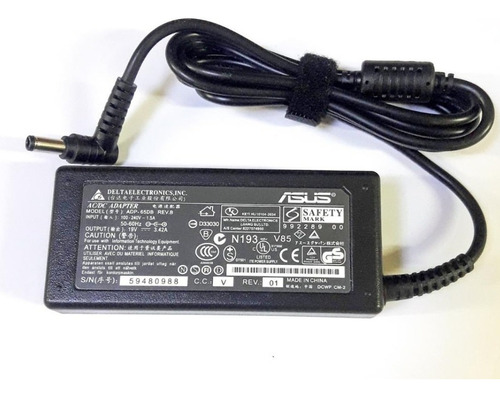 Cargador P Asus Notebook X55a X55cr X55sa X55sr 65w C/ Cable