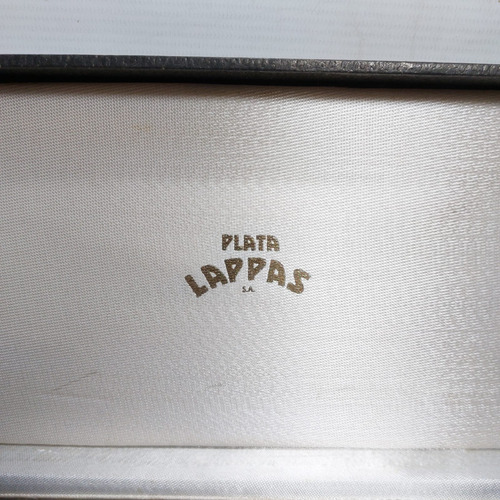 Antiguos Posa Cubiertos Plata Lappas Estuche Orig Mag 64439 (Usado)