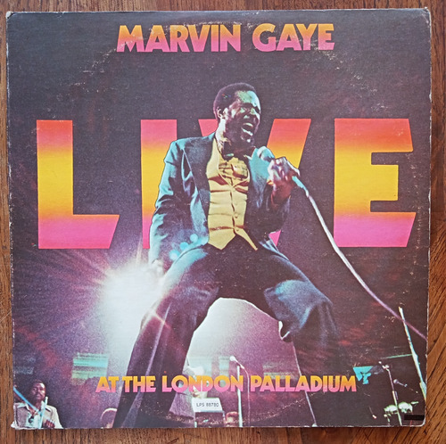 Marvin Gaye. Live At The London Palladium. 2 Vinilos