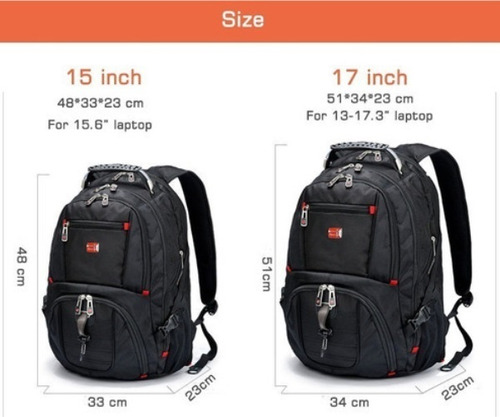 Multifunctional Waterproof Usb Laptop Backpack
