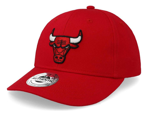 Gorra Fex Pro Basic Color Nba Bulls Para Niño 5-10 54cm Rojo
