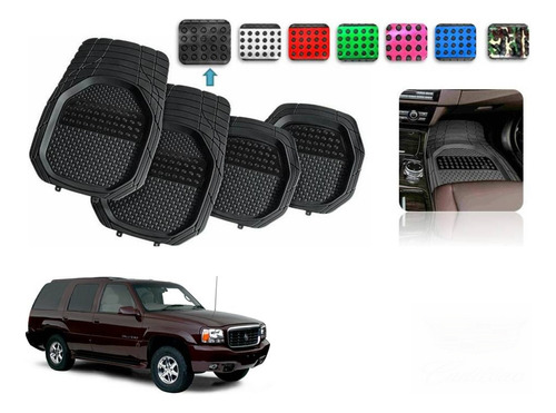 Tapetes Charola 4pz Color 3d Cadillac Escalade 1999 - 2002