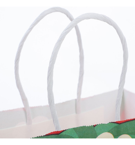 12 Bolsas De Regalo De Fiesta Con Forma De Fresa Con Asas St