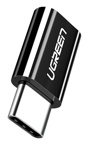 Adaptador Ugreen Micro USB-C, color negro