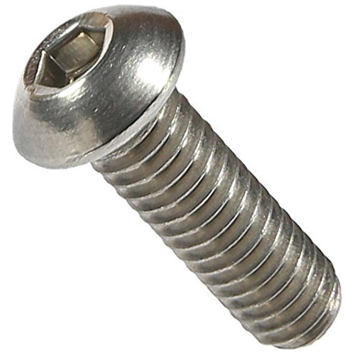 Button Head Socket Cap Tornillo Acero Inoxidable Allen Hex