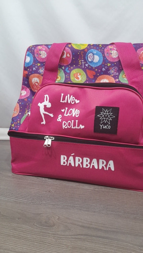 Imagen 2 de 6 de Bolso Cajón Estampado Yuco + Cubrebota + Personalización