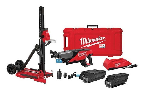 Taladro Saca Núcleos Mx Fuel Milwaukee + Soporte Bateria