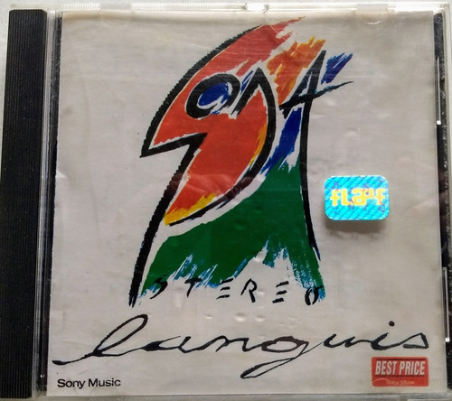 Cd Soda Stereo Languis Original 1er Edición 1989