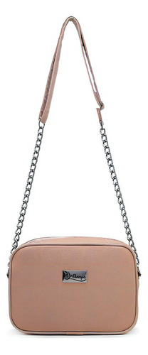 Bolsa Clutch Anapê Bolsa Pequena Transversal Cor Nude