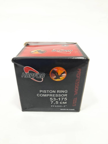 Imagen 2 de 3 de Zuncho Para Anillar Pistón 3 Pulgadas Cap 53mm 175mm