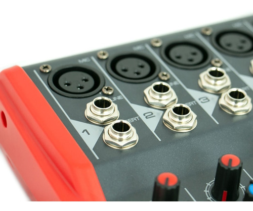 Mesa De Som Arcano Mm-8 Usb Player Alta Qualidade 127/220V