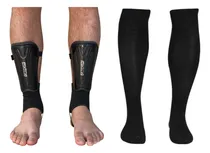 Comprar Kit Caneleira Com Tornozeleira Meião Jogar Futebol Original