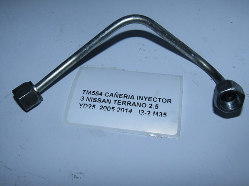 Cañeria Inyector 3 Nissan Terrano 2.5 Yd25  2005 2014