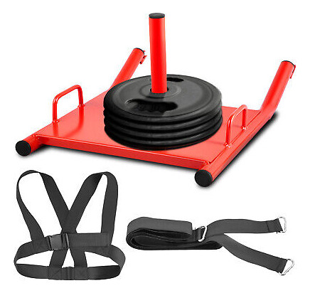 Vevor Power Speed Sled Push/pull Weight Sled Crossfit Fo Zzi