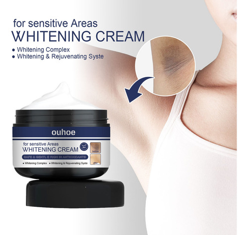 & Crema Blanqueadora For Axilas T, Humectante For Blanquear
