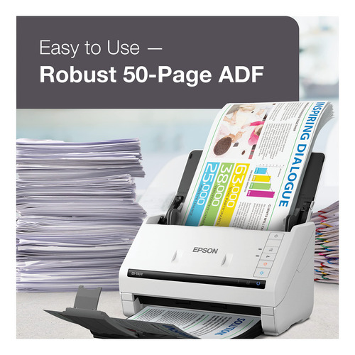 Scanner De Documentos Epson Ds-530 Ii Color Duplex Para Pc/m