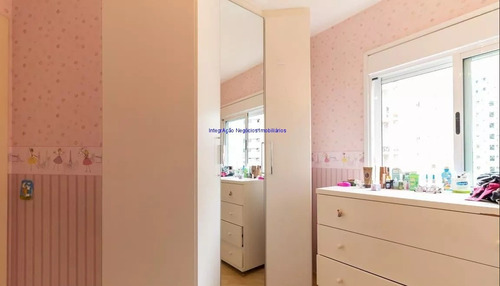 Imagem 19 de 25 de Apartamento 56m², 02 Dormitórios, 02 Banheiros E 01 Vaga Na Garagem. Condomínio Com Portaria, Segurança 24hrs, Piscina, Churrasqueira, Sauna, - 22022304 - 70632398