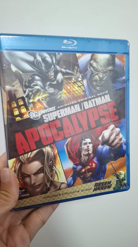Novo Bluray Dc Superman Batman Apocalypse