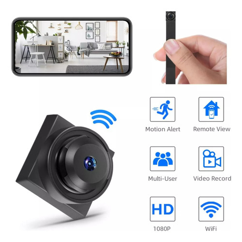 Mini Cámara Espía Smart Camara Ip Wifi Visión Hd 1080p