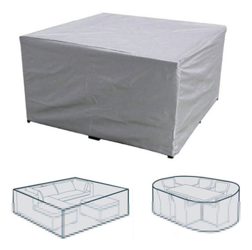 Cubierta Muebles Jardín Impermeable Uv Exterior