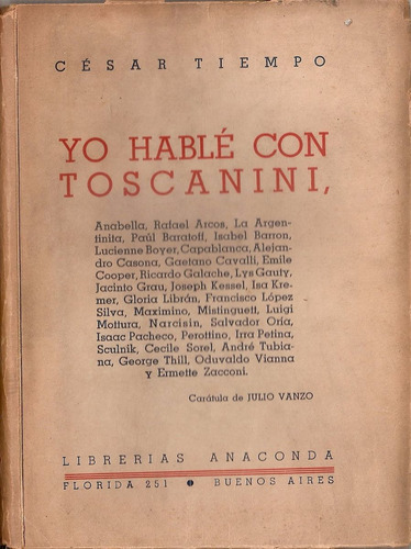 Yo Hable Con Toscanini - Tiempo - Anaconda