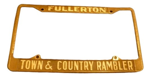 Marco Patente U.s.a.   Town Country Rambler Fullerton