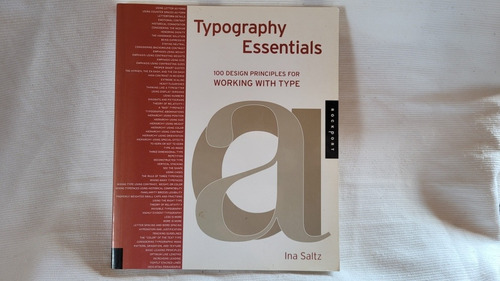Typography Essentials Working With Type Ina Saltz Rockport