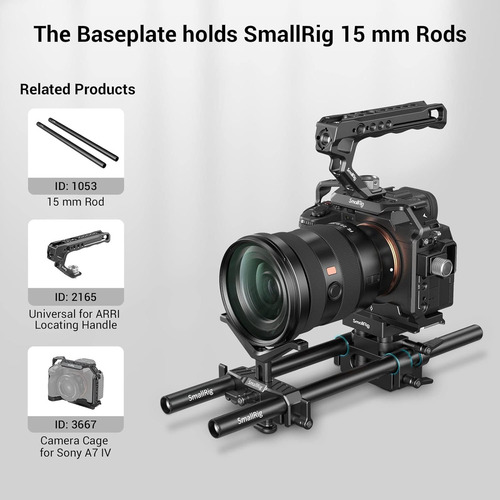 Sistema De Soporte De Riel Universal De 15 Mm Abrazader...