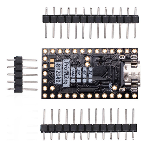Placa De Desarrollo Rp2040 Pro Micro 16mb