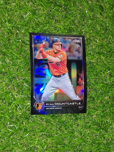 Cv Ryan Mountcastle Black Refractor Topps Chrome Ben Baller