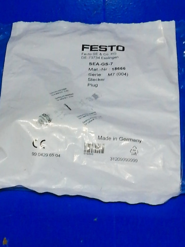18666 Sea-gs-7 Conector Recto Festo