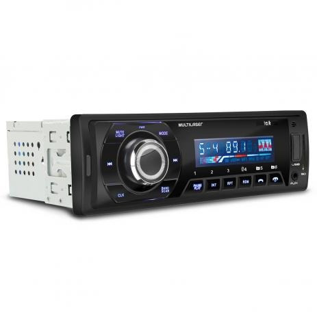 Mp3 Player P3214 Automotivo Multilaser Talk Usb Bluetooth Fm