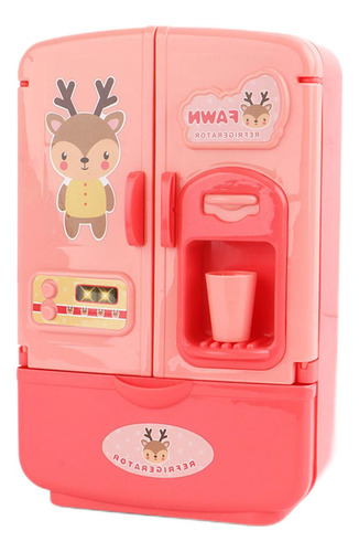 Casa De Muñecas En Miniatura Refrigerador Juguete Niños