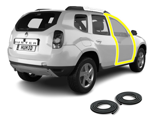 Burlete De Puerta Renault Duster, Por Unidad