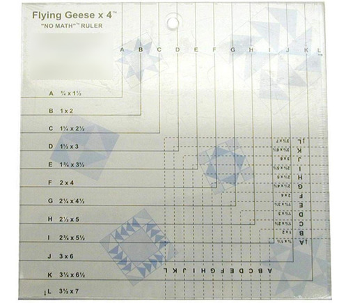 Ganso Volador Niña Perezosa X 4 Regla Matematica