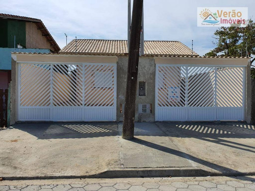 Casa Com 2 Dormitórios À Venda, 63 M² Por R$ 298.000,00 - Gaivota - Itanhaém/sp - Ca0782