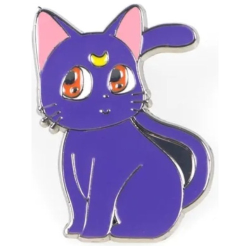 Sailor Moon - Pin Broche Acero Tuxedo Luna Sakura Anime 07