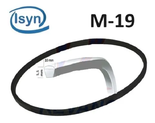 Correa De Lavadora M-19 Isyn