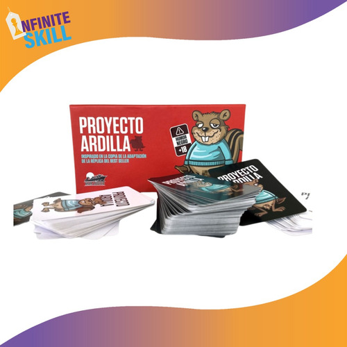 Proyecto Ardilla Juego De Mesa 18 +