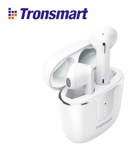 Auricular in-ear gamer inalámbrico Tronsmart Onyx Ace negro con luz LED
