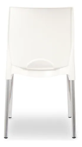 Silla de comedor Garden Life Boston color blanco
