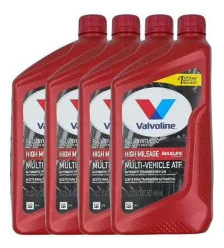 Aceite Atf Valvoline Maxlife Multi-vehicle / 946 Ml. X 4