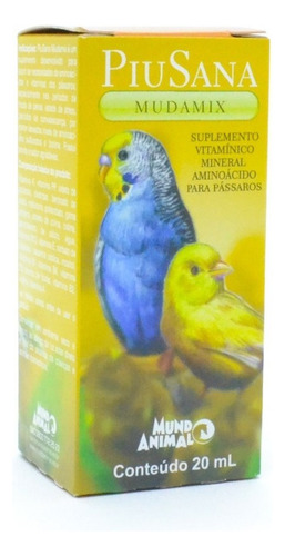 Piusana Mudamix 20ml Auxilio Na Muda De Pena