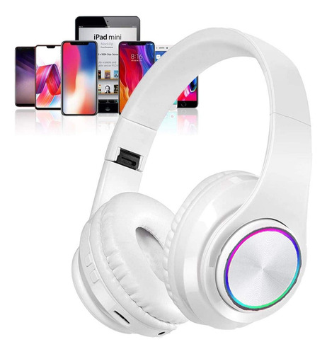 Producto Generico - Auriculares Bluetooth Sobre La Oreja, G. Color Blanco